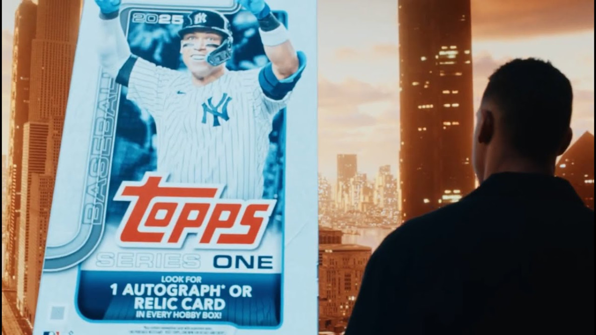 Topps' Heartfelt Video Celebrates Aaron Judge as Face of 2025 Series 1