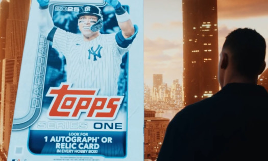 Aaron Judge's Cover Photo for 2025 Topps Series 1