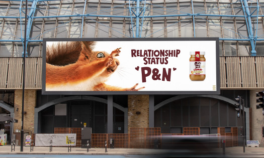 New Pip & Nut Billboard in London
