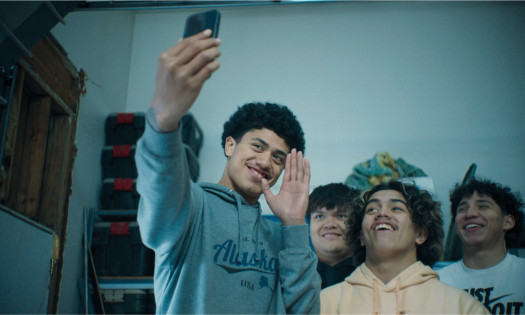 Fans on a video call