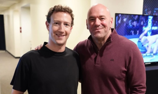 Mark Zuckerberg and Dana White