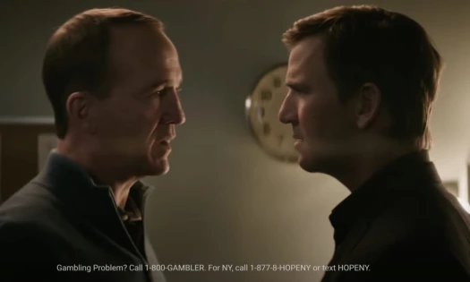Peyton and Eli Manning facing off