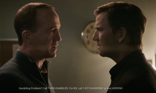 Peyton and Eli Manning facing off