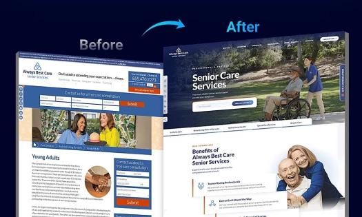 Digital Silk Boosts ABC Senior Services' User Sessions