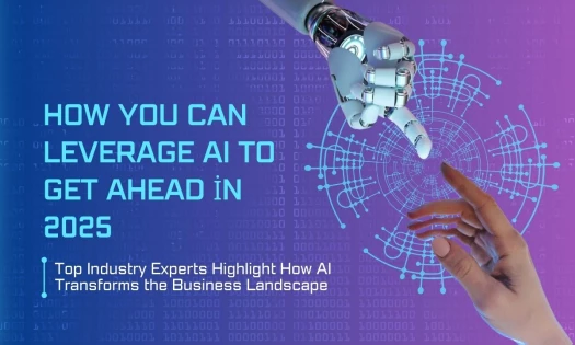 Robotic hand interacting with a human hand against a digital futuristic background