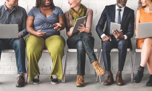Employees of Different Genders and Ethnicities