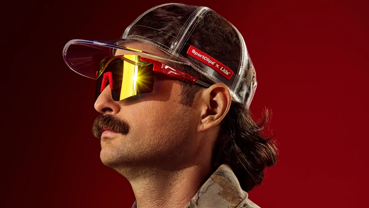 Lids & Sport Clips Haircuts Drop Transparent Cap in Hilarious National Hat Day Campaign