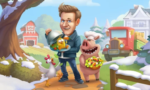 Gordon Ramsay in Hay Day