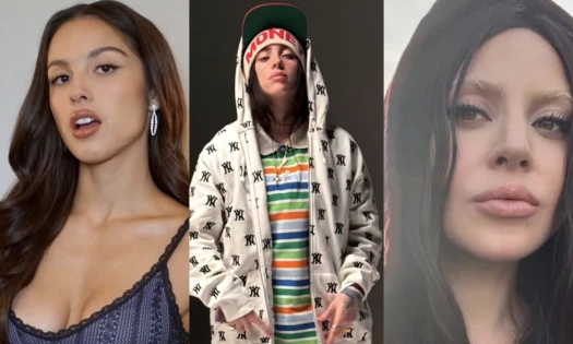 Olivia Rodrigo, Billie Eilish, Lady Gaga