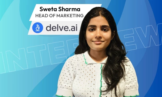 Sweta Sharma, head of marketing at Delve AI