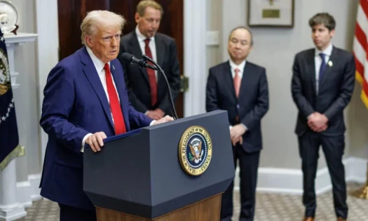 President Trump Announces the $500 Billion Stargate Project at the White House