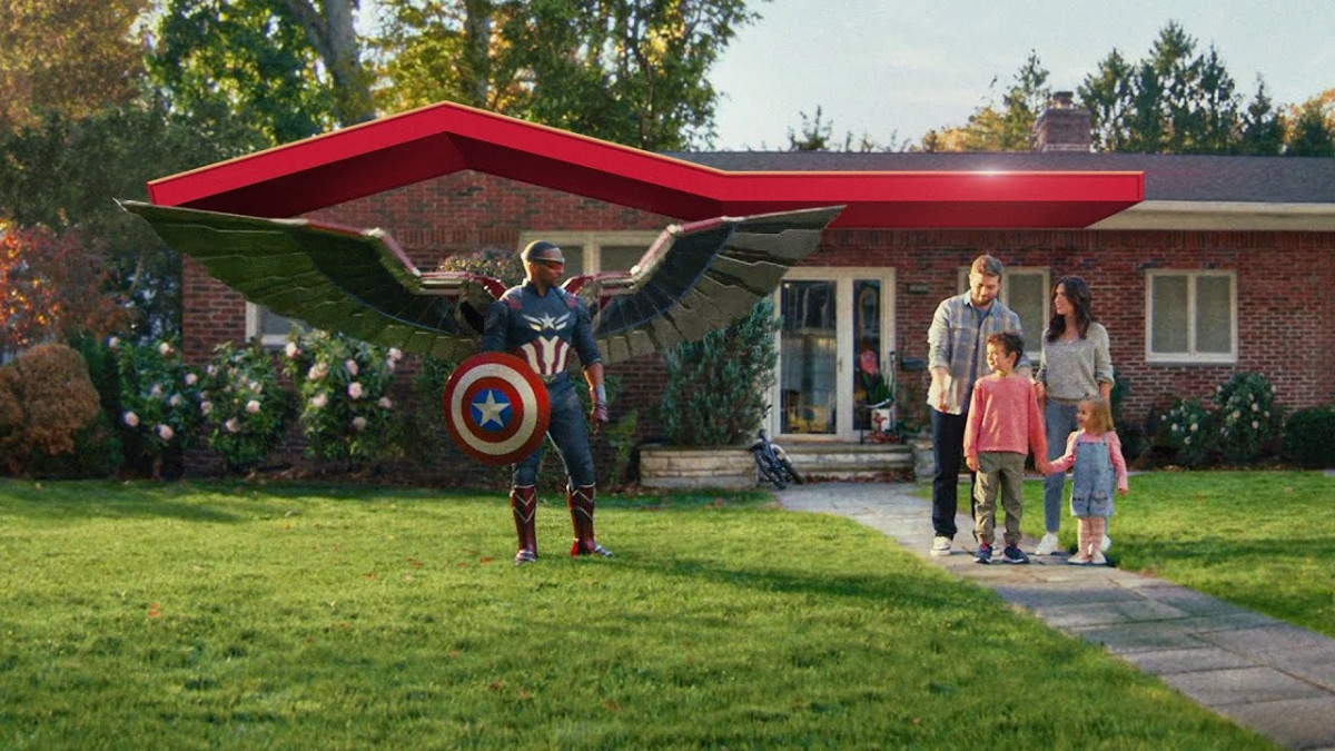 Marvel's Captain America Saves the Day in American Family Insurance Ad