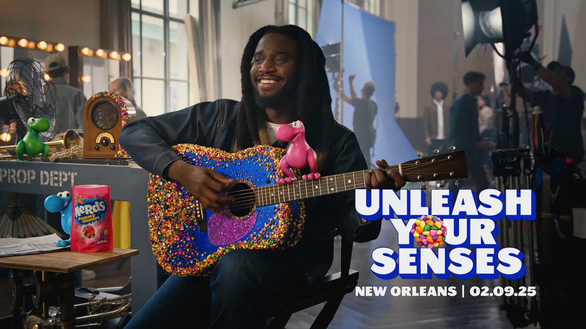 Country Artist Shaboozey Stars in Nerds Super Bowl Ad Teaser