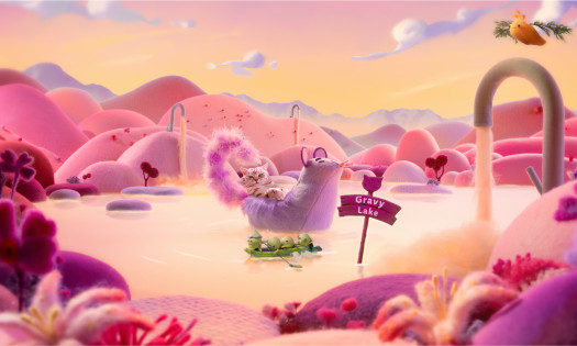 A Cat in 'Purradise'