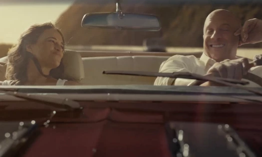 Michelle Rodriguez & Vin Diesel enjoying Häagen-Dazs ice cream