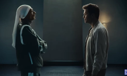 Snoop Dogg & Tom Brady in a "Face Off"
