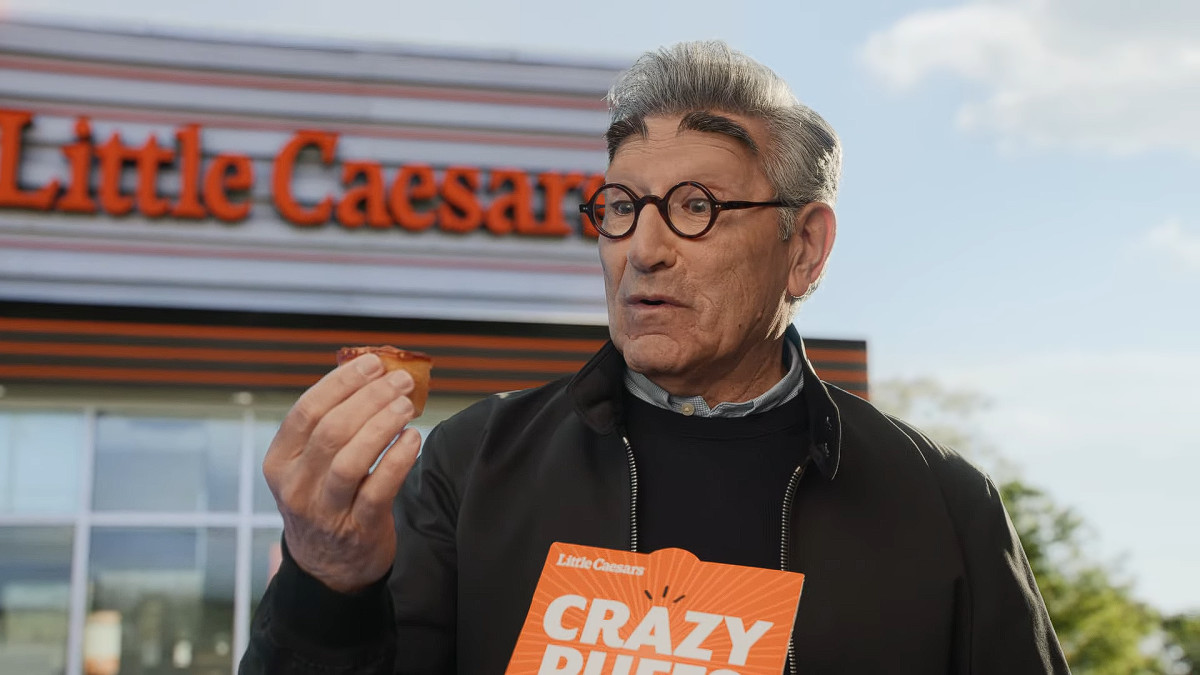 'Schitt's Creek' Star Eugene Levy Brings Laughs to Little Caesars' Big Game Commercial