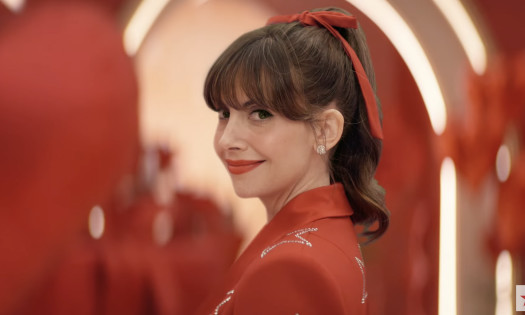 Alison Brie in Macy's Valentine ad