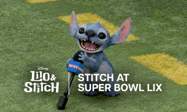 Disney's Stitch Brings Chaos to the Super Bowl