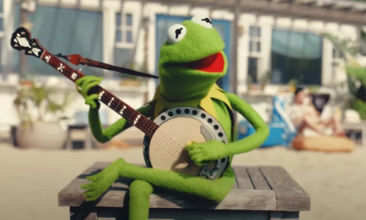 Kermit the Frog in Super Bowl 59 Ad