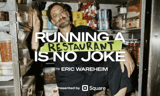 Eric Wareheim in the new Square campaign