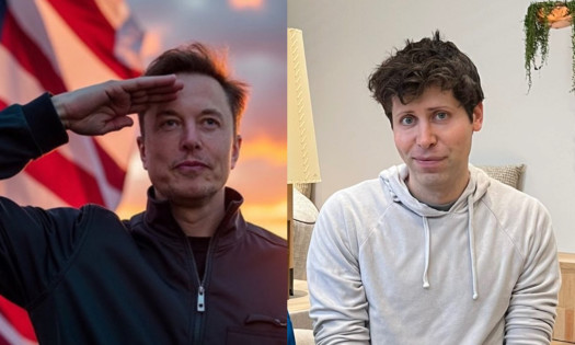 Elon Musk and Sam Altman