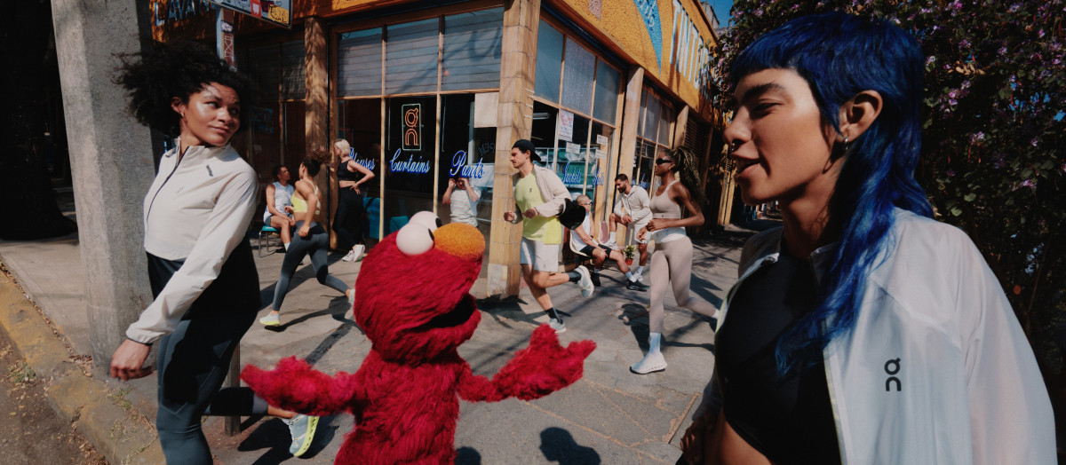 Sesame Street's Elmo Brings Love and Happiness to New On Campaign