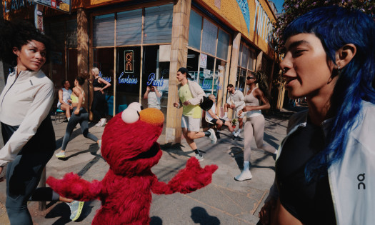 Elmo and friends for On Running