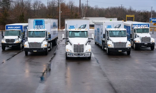 Bud Light trucks