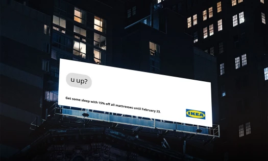 IKEA billboard
