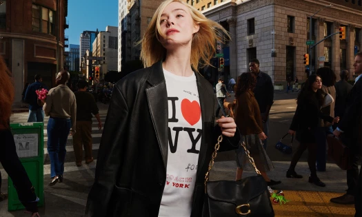 Elle Fanning for Coach