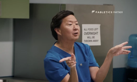 Ken Jeong in Fabletics Scubrs