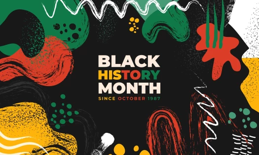Black History Month graphic