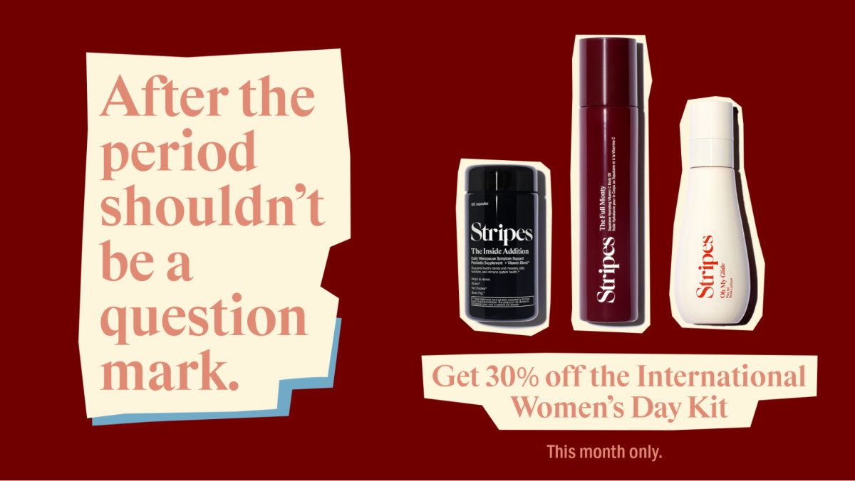 Naomi Watts' Stripes Beauty Breaks the Silence on Menopause in Women's Day Campaign