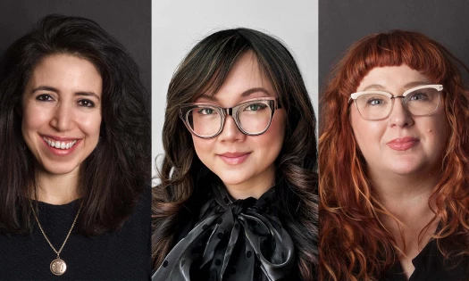 Leaders of VSA Partners. L-R: Kim Mickenberg, YanYan Zhang, and Susan Pfeifer