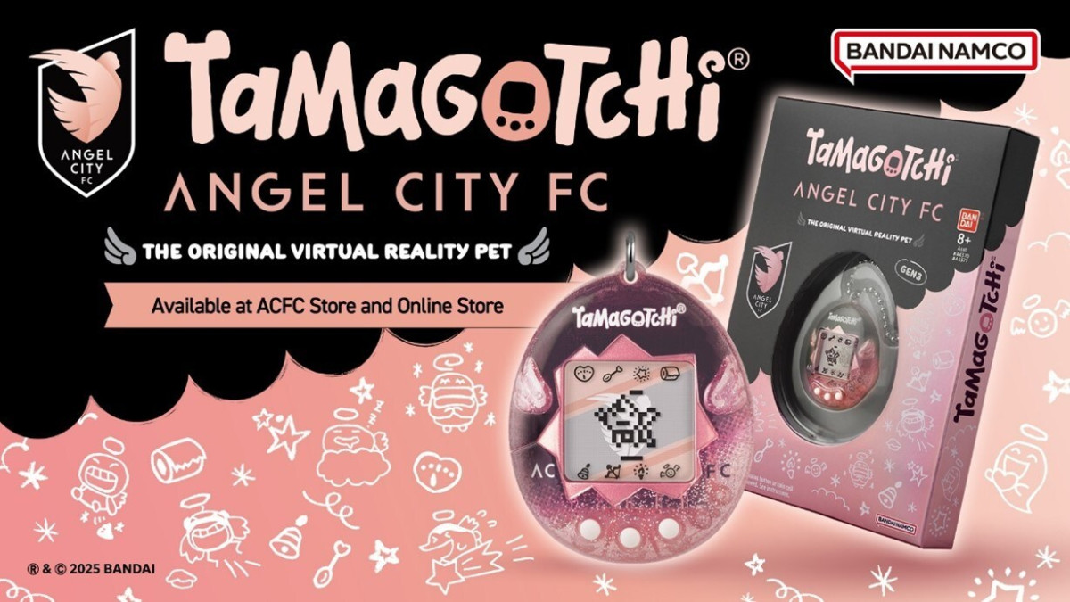 Limited-Edition Tamagotchi Celebrates Bandai Namco & Angel City FC Partnership