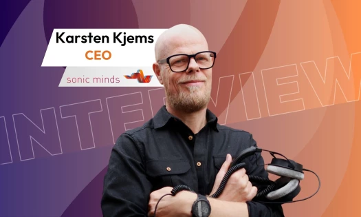 Karsten Kjems, CEO of Sonic Minds
