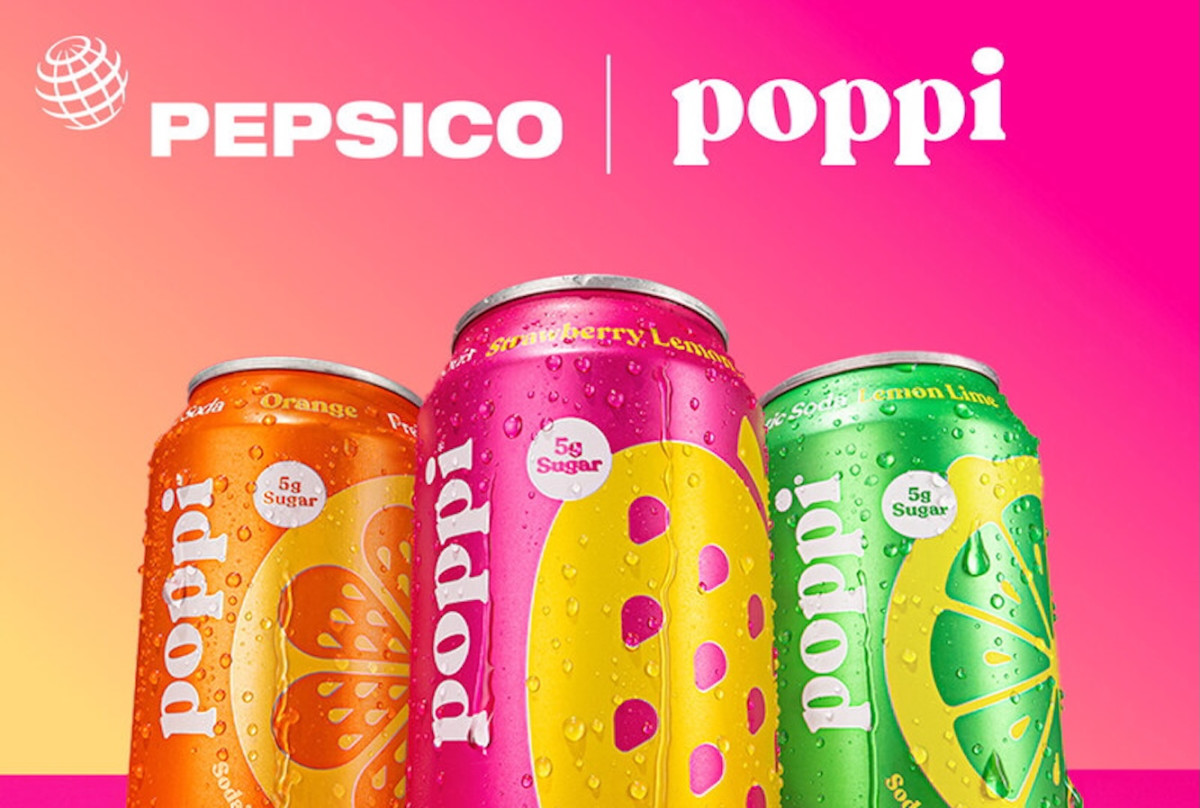 PepsiCo Announces $1.95B poppi Acquisition to Expand in the Beverage Market