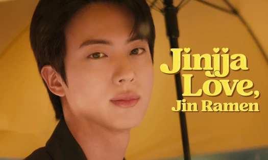 BTS' Jin for Jin Ramen