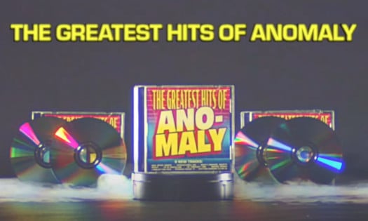 'The greatest hits of Anomaly' CD case