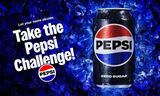 The Pepsi Challenge graphics