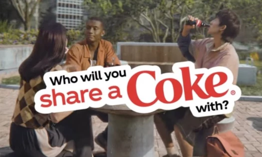 "Who will you share a Coke with?"