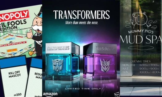 Collection of Hasbro's Top April Fools' Day Campaigns for 2025
