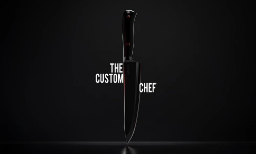 The Custom Chef Website Banner