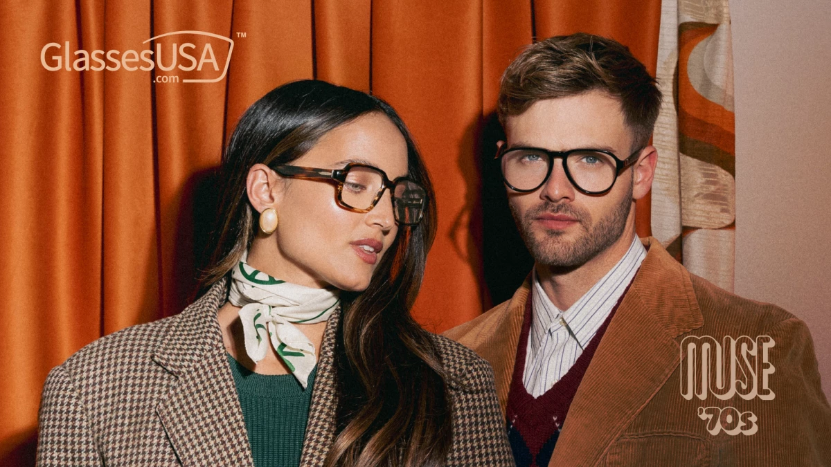 GlassesUSA.com Revives Retro Flair with New Muse '70s Collection