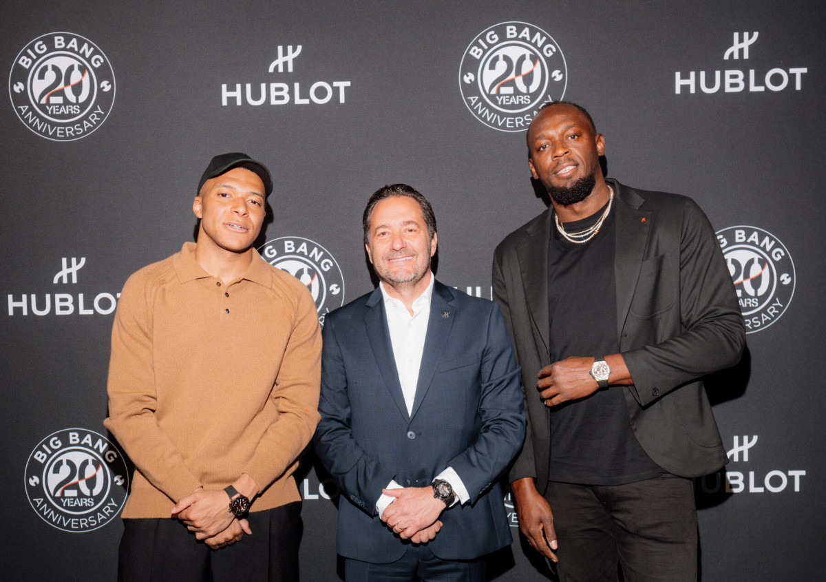 Kylian Mbappé & Usain Bolt Celebrate 20 Years of Hublot's Big Bang in Luxury Event