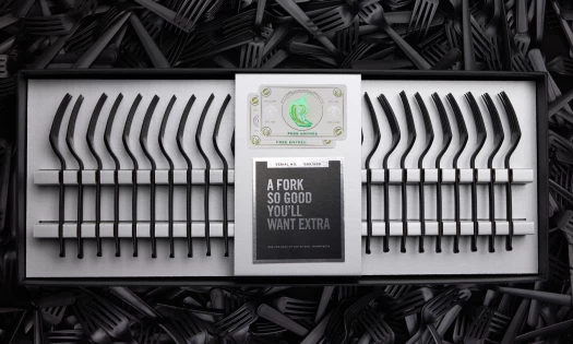Chipotle collectible forks set