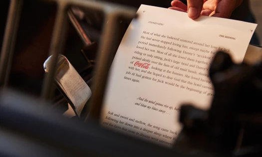 Coca-Cola in a Stephen King script