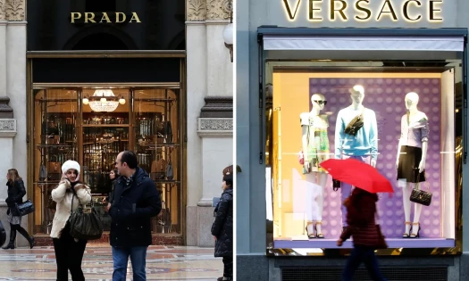 Prada & Versace Physical Stores