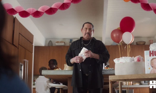 Danny Trejo in the new Huggies campaign
